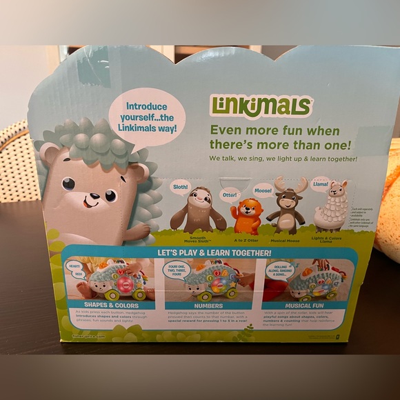 NEW Linkimals Happy Shapes Hedgehog - Picture 2 of 2